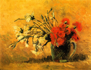 Vase with Carnations